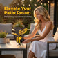 Courtyard Atmosphere Enhancer！Solar-Powered Hanging Bee Light