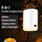 🎇50% discount！Extremely versatile features Mini Portable Air Pump with Light