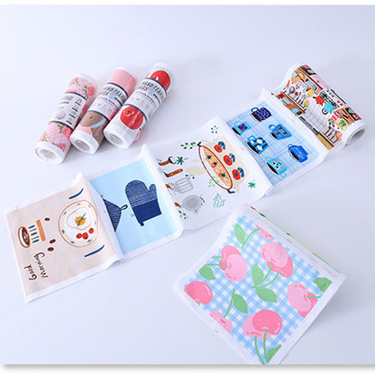 💥The more you buy, the greater the discount！Tearable Microfiber Cleaning Rag Roll