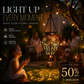Solar-Powered Hot Air Balloon Lantern，Improving family atmosphere with great products!
