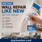 🎇50% discount！Just paint it and your walls will look brand new!Quick-Dry Wall Repair Cream