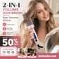 2-in-1 Hair Styling Brush for Volume.Meet 95% of your styling needs!